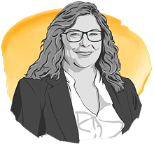 Watercolor-style illustrations of Collab Contributor, Dianne