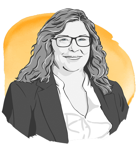 Watercolor-style illustrations of Collab Contributor, Dianne